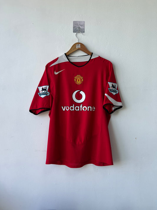 (L) Manchester United 2004-06 Home Shirt J. S. Park #13