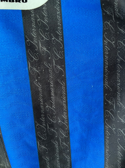 (XL) Inter Milan 1997-98 Home Shirt Ronaldo #10