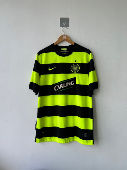 (L) Celtic 2009-10 Away Shirt Keane #7