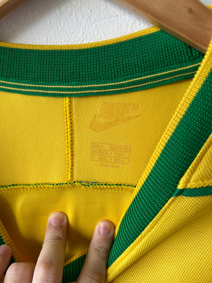 (L) Brazil 1998-00 Home Shirt Ronaldo #9