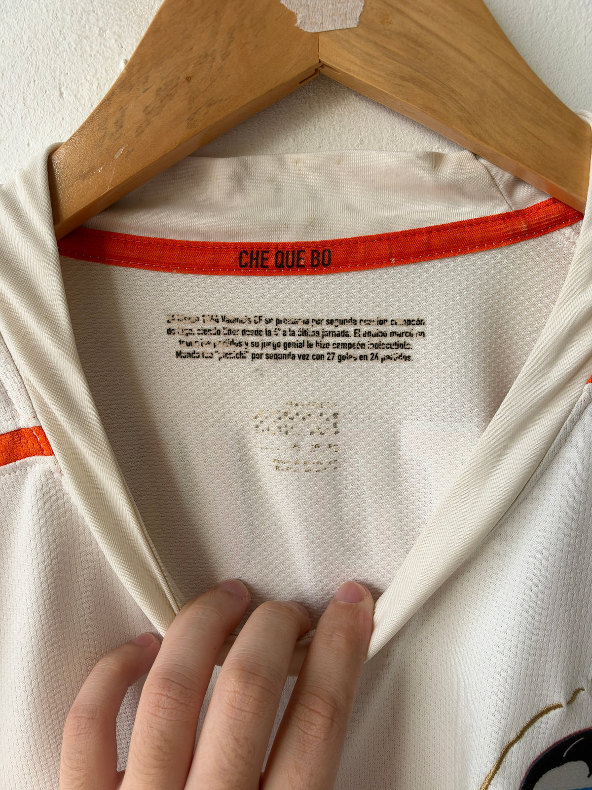 (XL) Valencia 2008-09 Home Shirt David Villa #7