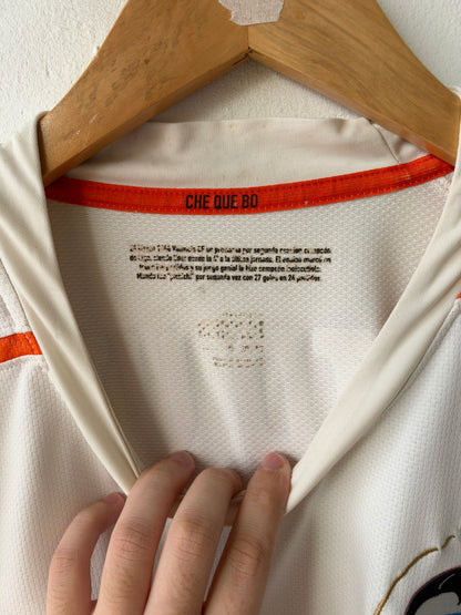 (XL) Valencia 2008-09 Home Shirt David Villa #7