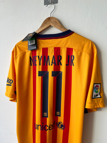 Barcelona 2015-16 Away Shirt Neymar Jr. #11 (NEW) (XL)