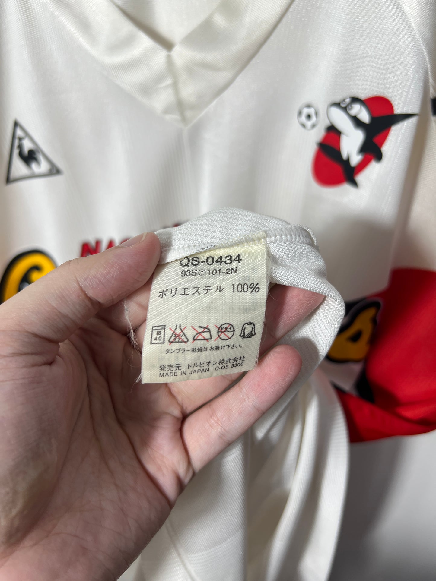 (M) Nagoya Grampus 1992 Away Shirt Gary Lineker #10