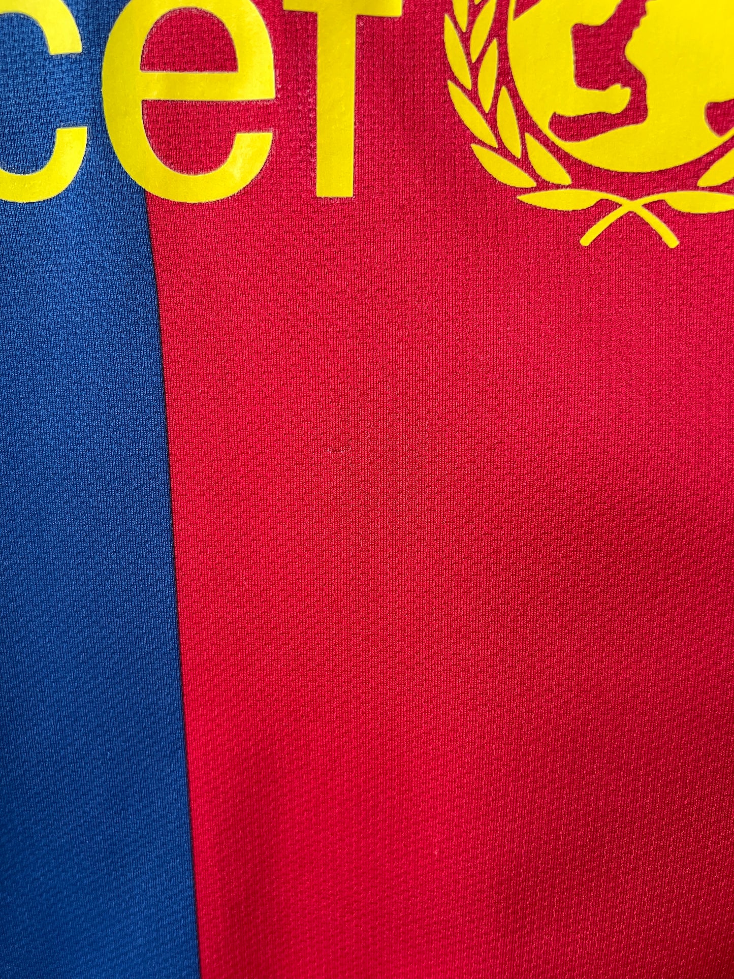 (L) Barcelona 2008-09 Home Long Sleeve Shirt Messi #10