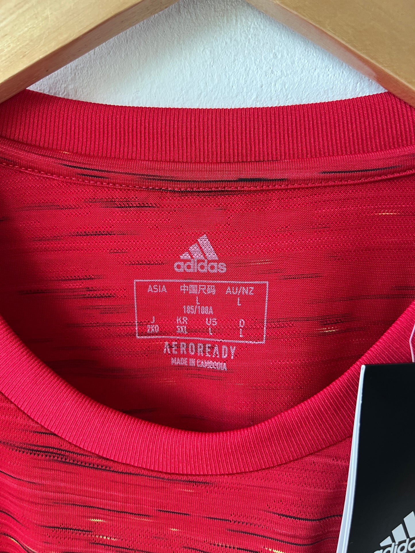 (L) Manchester United 2020-21 Home Shirt B. Fernandes #18 (NEW)