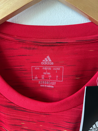 (L) Manchester United 2020-21 Home Shirt B. Fernandes #18 (NEW)