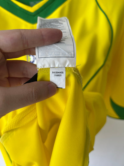 (L) Brazil 2004-06 Home Shirt Ronaldinho #10
