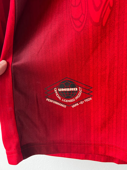 (XL) Manchester United 1996-98 Home Long Sleeve Shirt