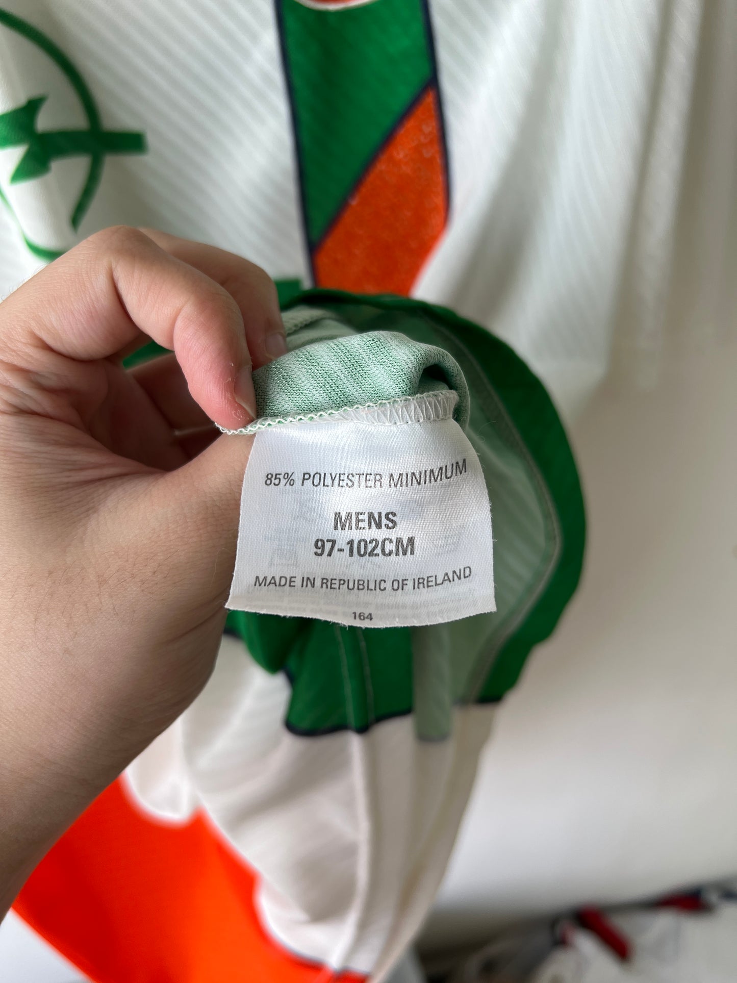 (L) Ireland 1994-96 Away Shirt Keane #6