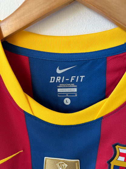 (L) Barcelona 2010-11 Home Shirt Messi #10