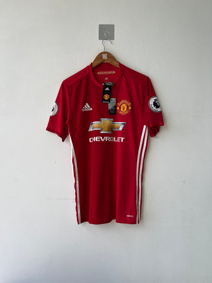 (M) Manchester United 2016-17 Home Player Version Shirt (NEW)