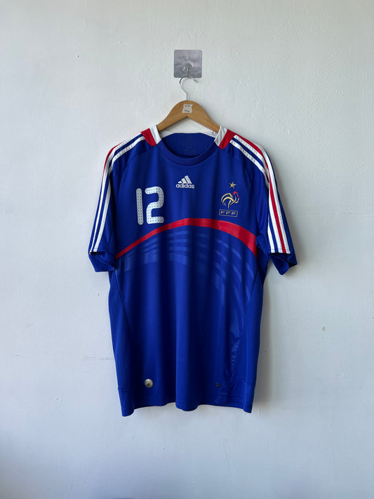 (L) France 2007-08 Home Shirt Henry #12