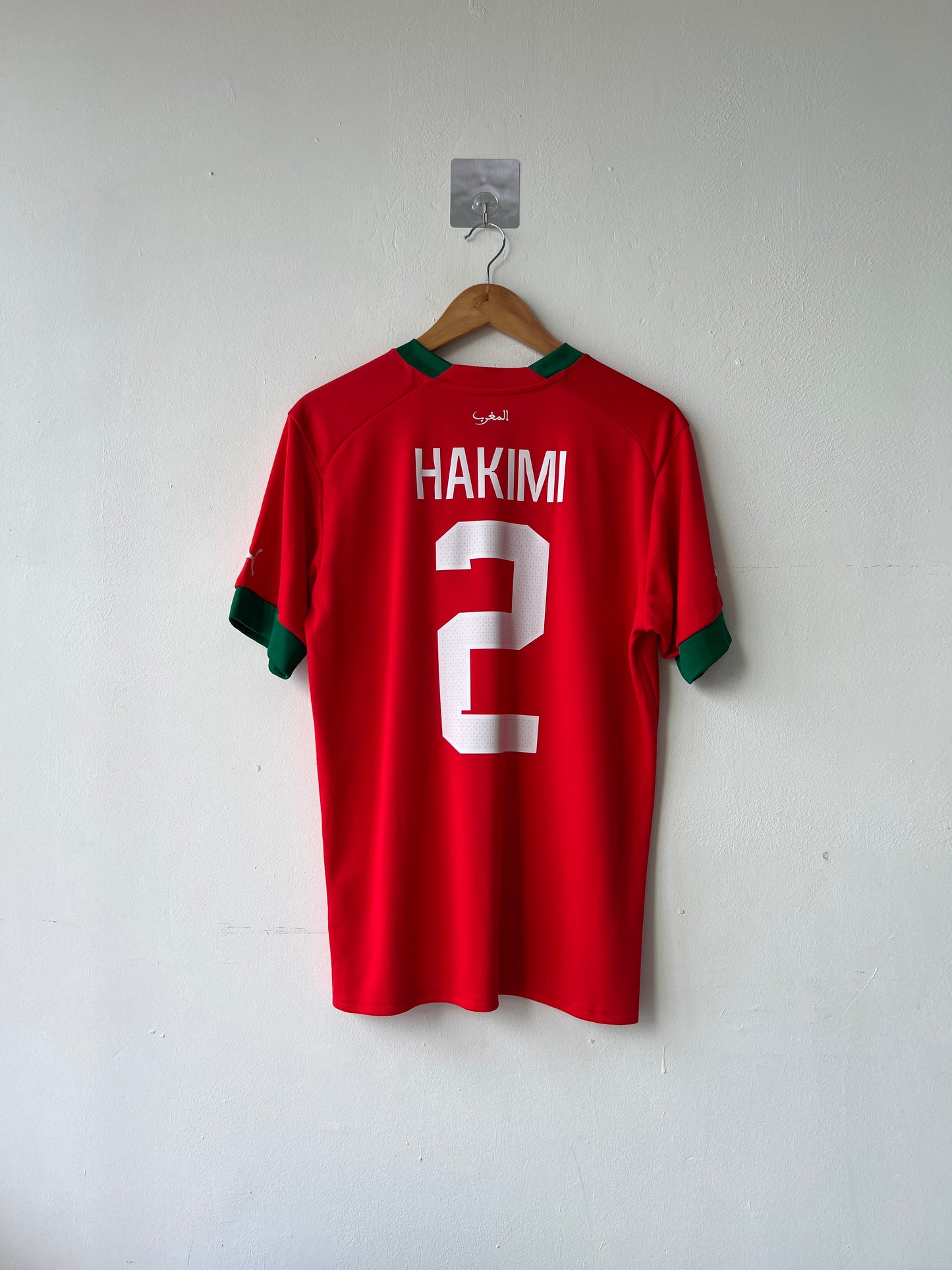 (M) Morocco 2022-23 Home Shirt Hakimi #2