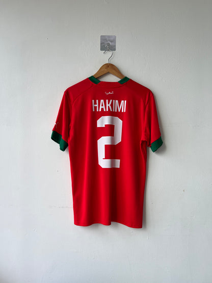 (M) Morocco 2022-23 Home Shirt Hakimi #2