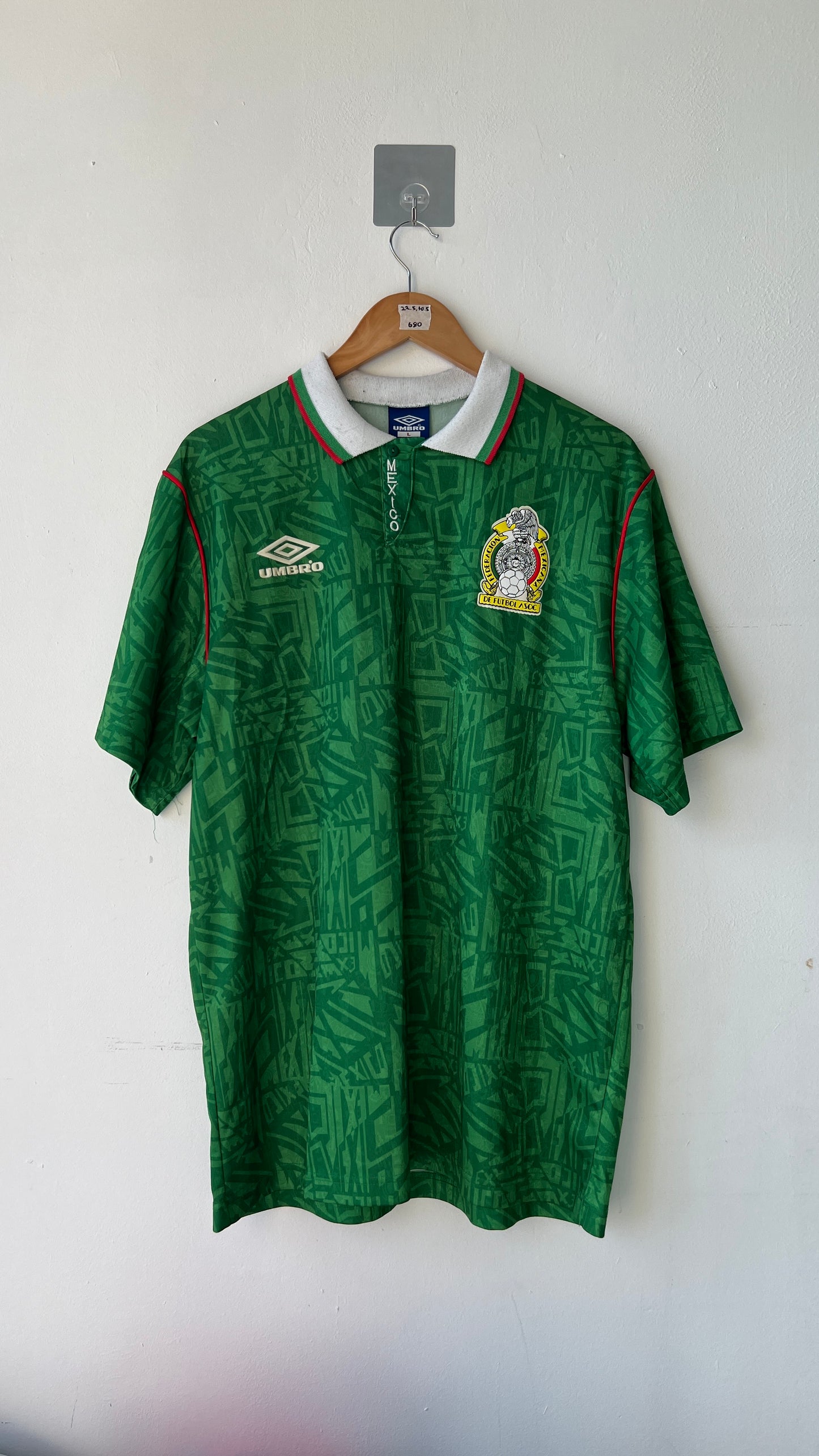 Mexico 1993-95 Home Shirt (L)