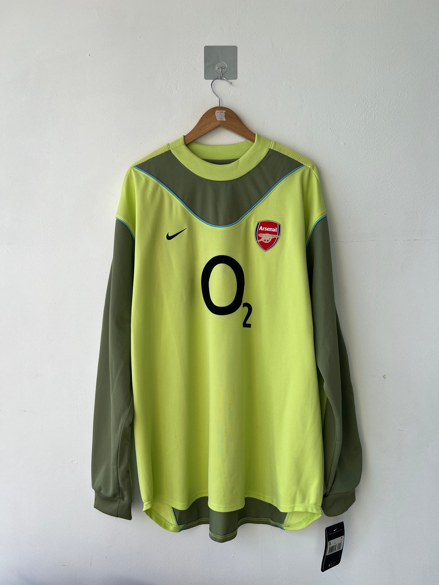 (XXL) Arsenal 2003-04 Goalkeeper Shirt Lehmann #1 (NEW)