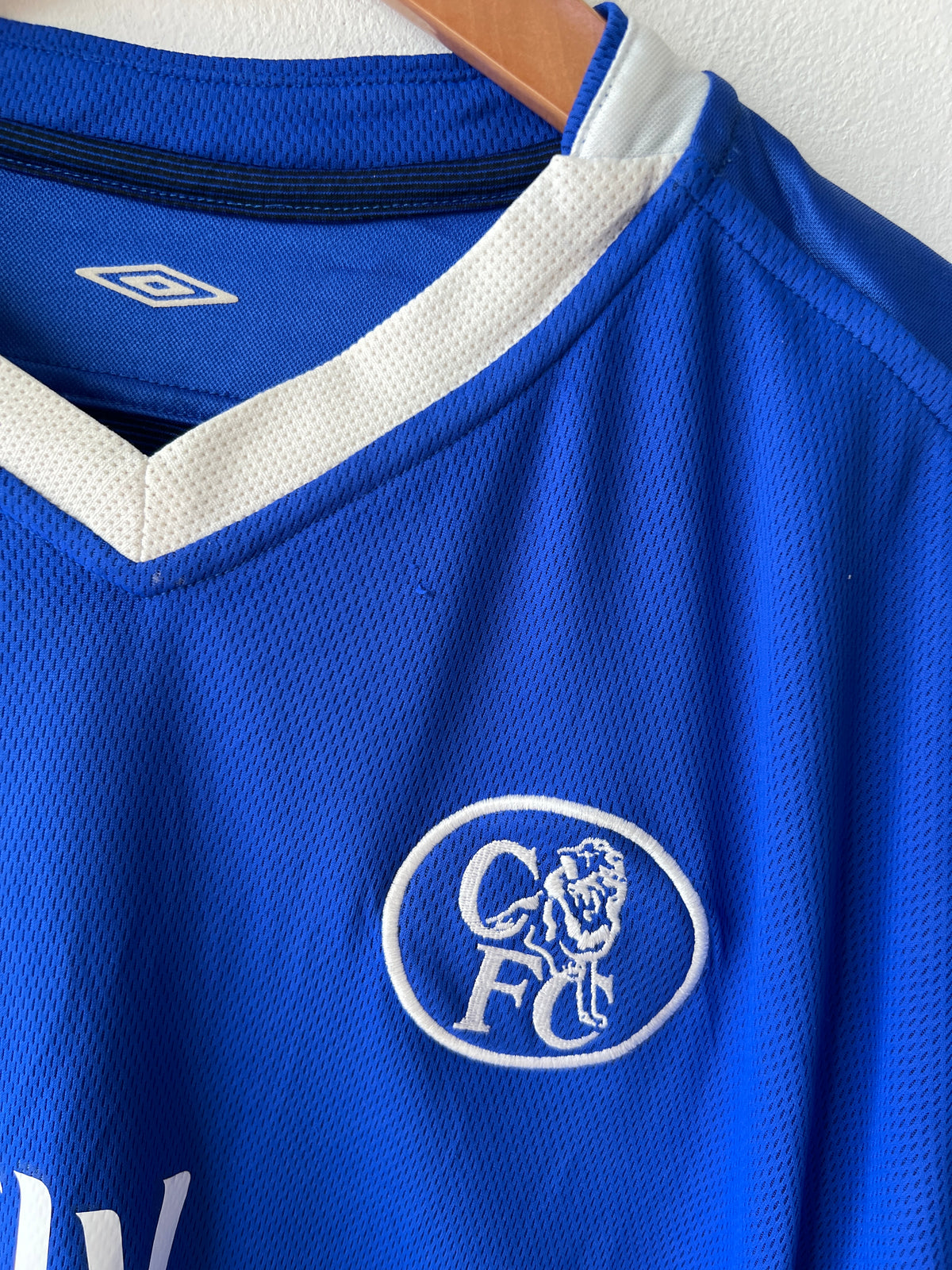 (L) Chelsea 2003-05 Home Shirt Drogba #15 (Reversible)