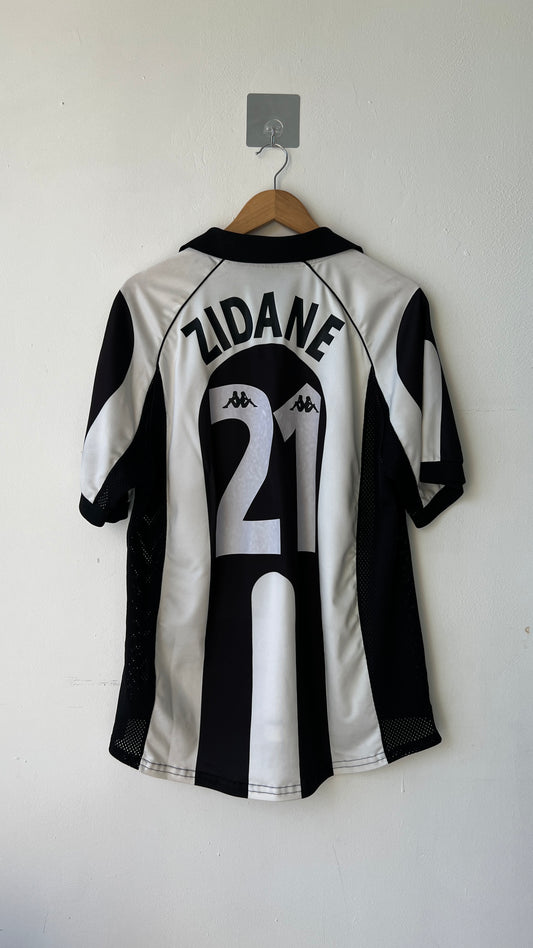 Juventus 1997-98 Home Shirt Zidane #21 (L)