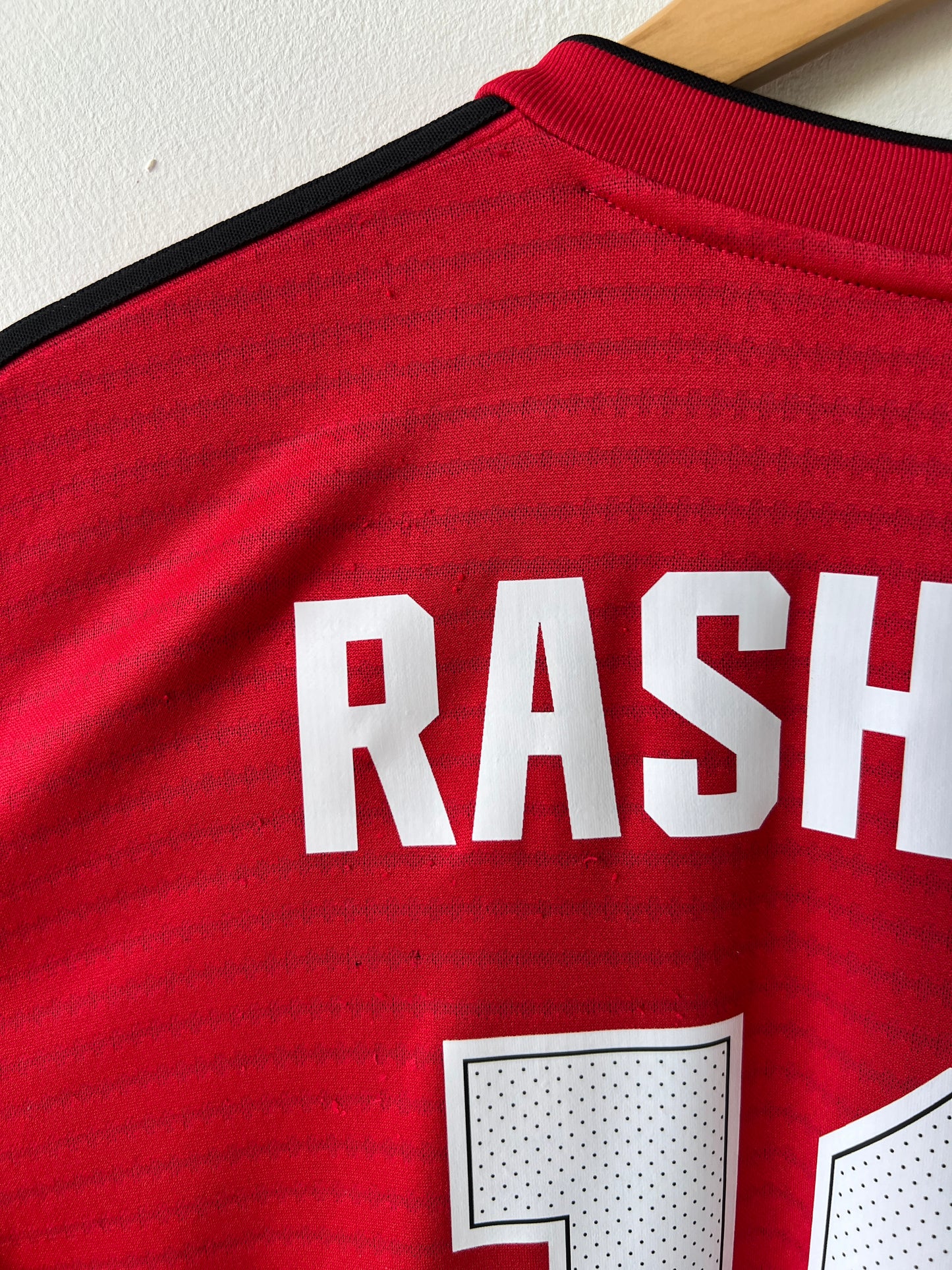 (L) Manchester United 2018-19 Home Long Sleeve Shirt Rashford #10