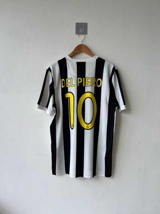 (L) Juventus 2009-10 Home Shirt Del Piero #10