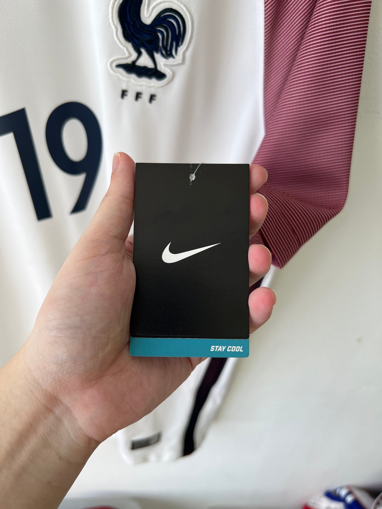 (L) France 2016-17 Home Shirt Pogba #19 (NEW)