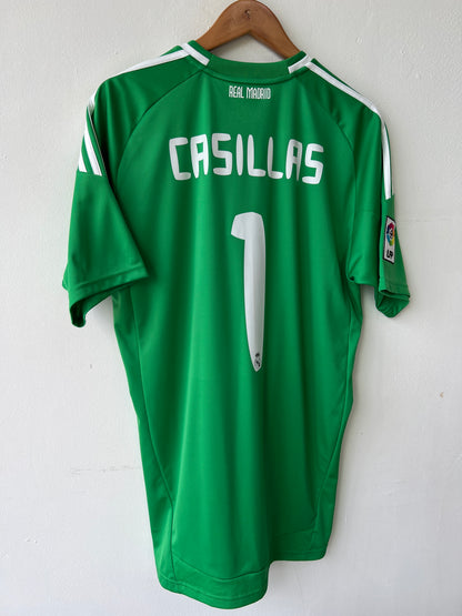 (L) Real Madrid 2010-11 GK Shirt Casillas #1