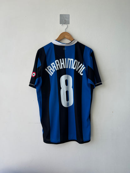 (L) Inter Milan 2006-07 Home Shirt Ibrahimovic #8