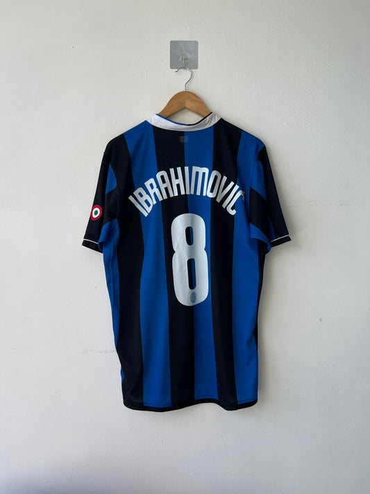 (L) Inter Milan 2006-07 Home Shirt Ibrahimovic #8