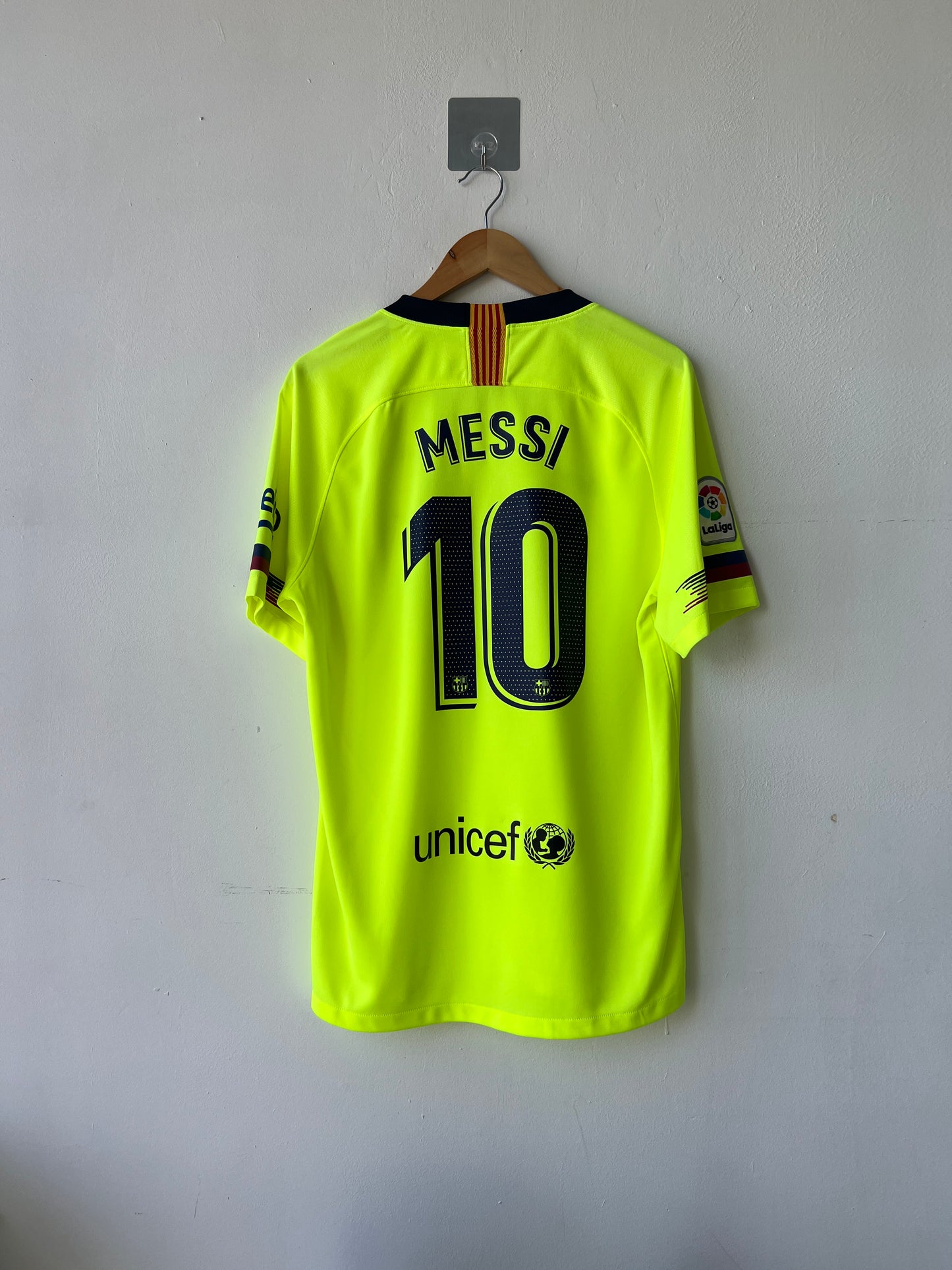 (L) Barcelona 2018-19 Away Shirt Messi #10