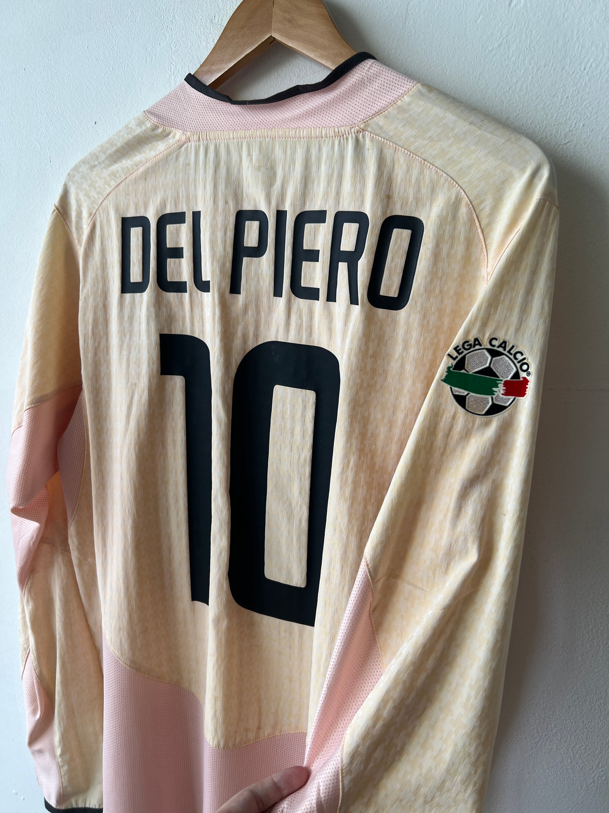 (M) Juventus 2003-04 Away Long Sleeve Shirt Del Piero #10