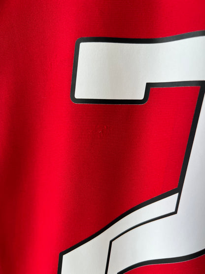 (M fits L) AC Milan 2007-08 Home Shirt Kaka #22