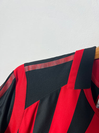 (M) AC Milan 2005-06 Home Long Sleeve Shirt Maldini #3