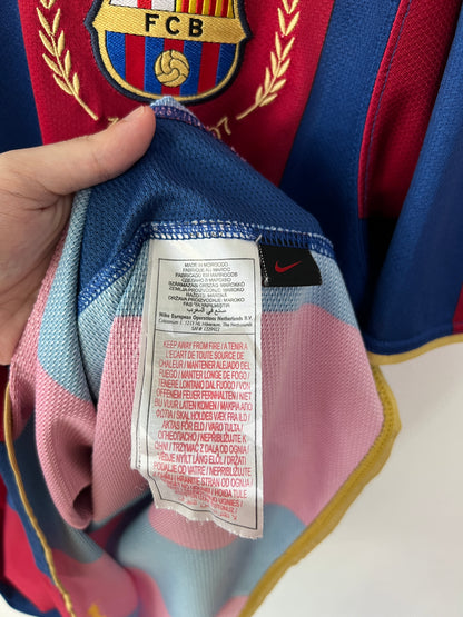 (L) Barcelona 2007-08 Home Shirt Messi #19