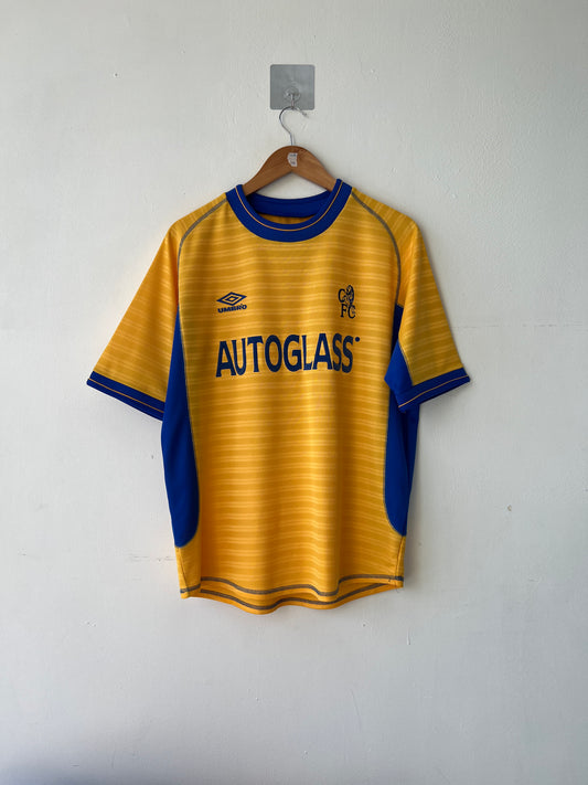 (M fits L) Chelsea 2000-02 Third Shirt Zola #25
