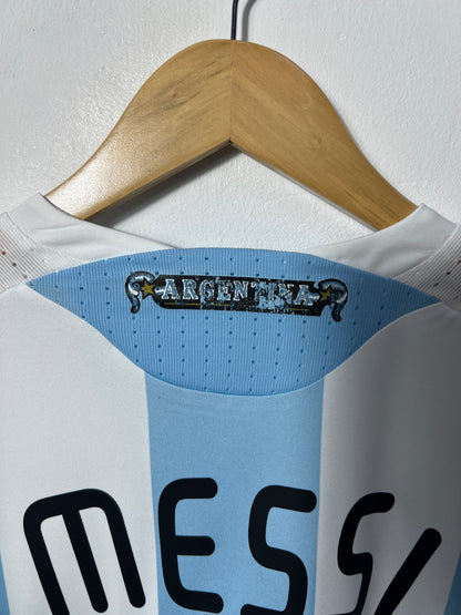 (M) Argentina 2007-09 Home Shirt Messi #15 (NEW)