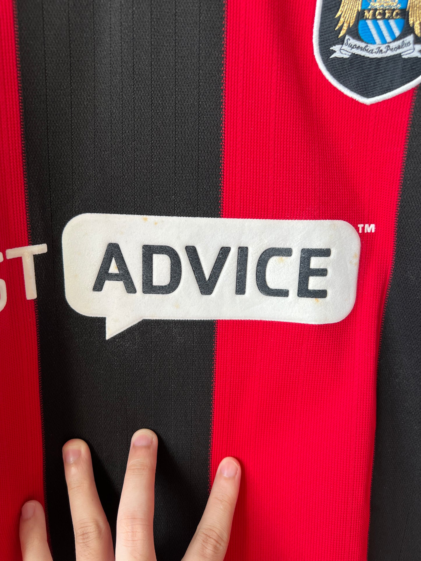 (L) Manchester City 2003-04 Away Long Sleeve Shirt Anelka #39 (NEW)