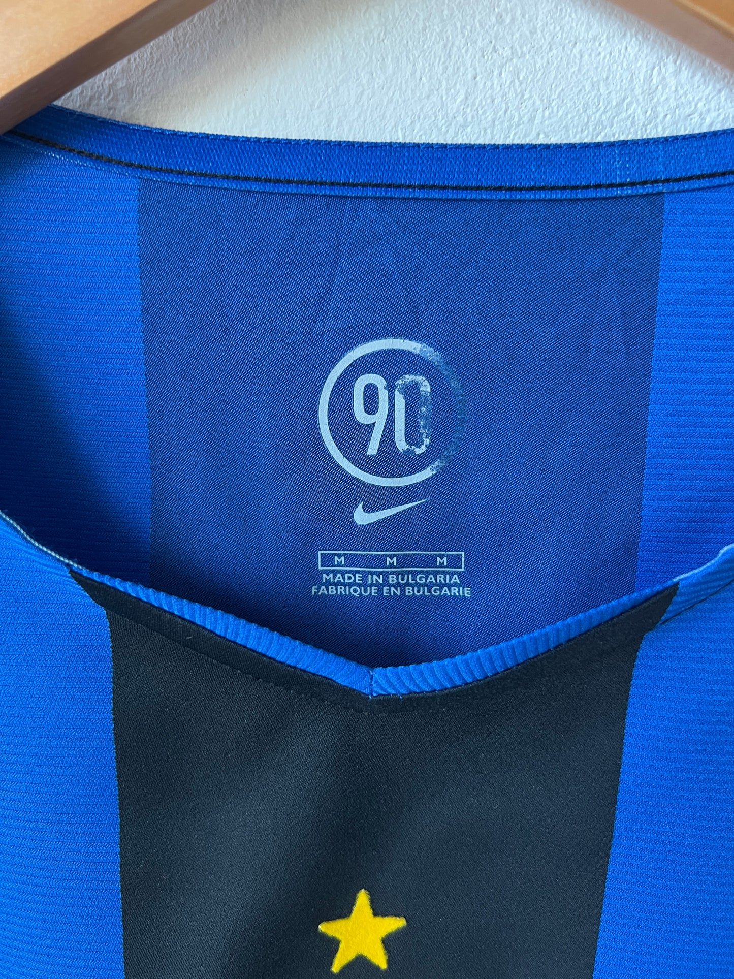 (M) Inter Milan 2004-05 Home Long Sleeve Materazzi #23