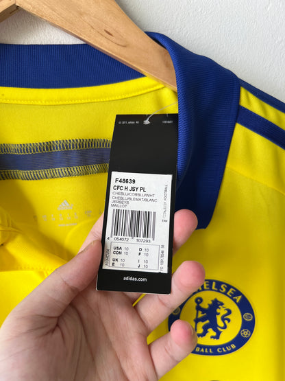 (XL/Size 10) Chelsea 2014-15 Away Long Sleeve Player Version Shirt Drogba #11 (NEW)