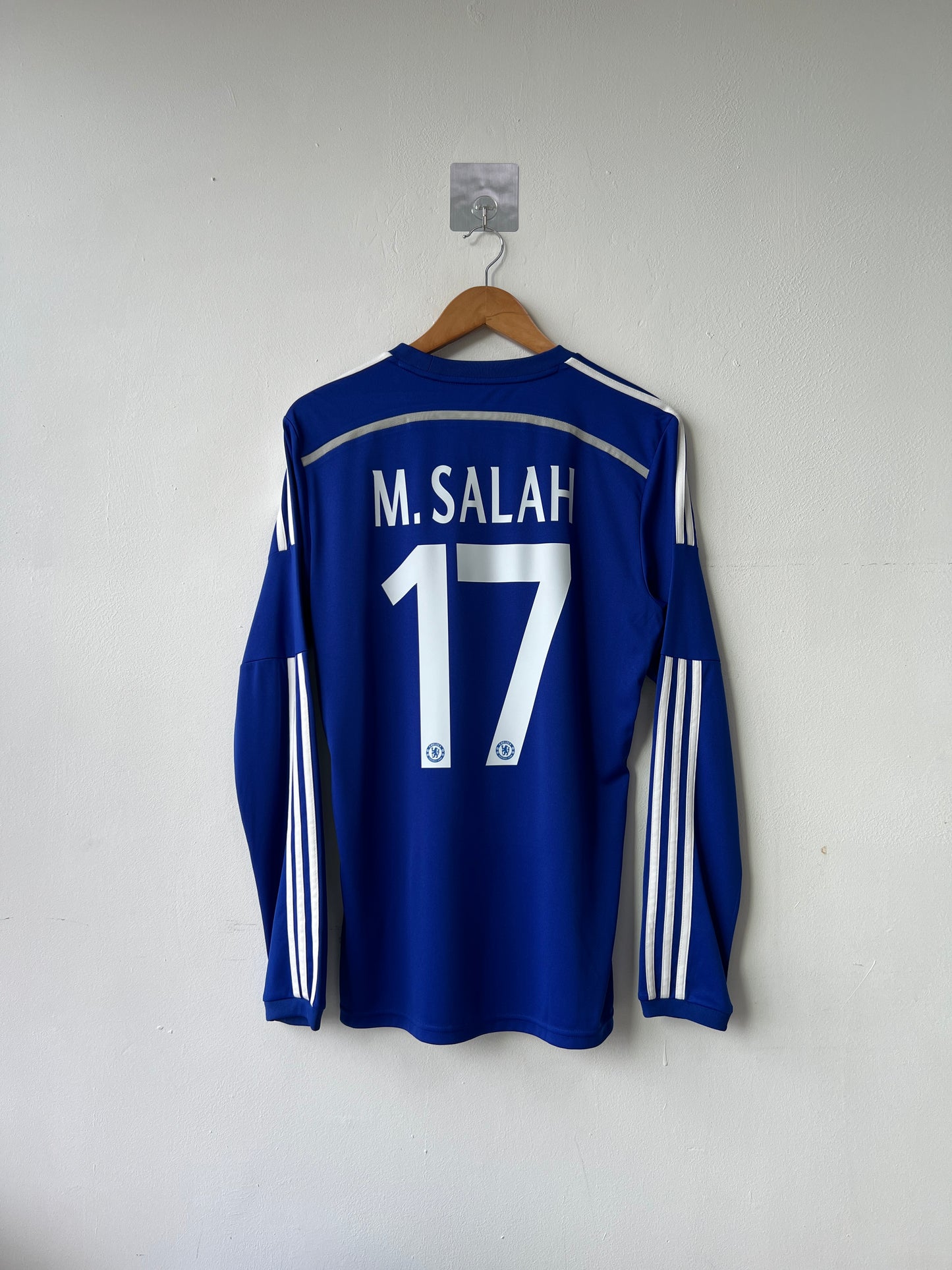 (M) Chelsea 2014-15 Home Long Sleeve Shirt M. Salah #17