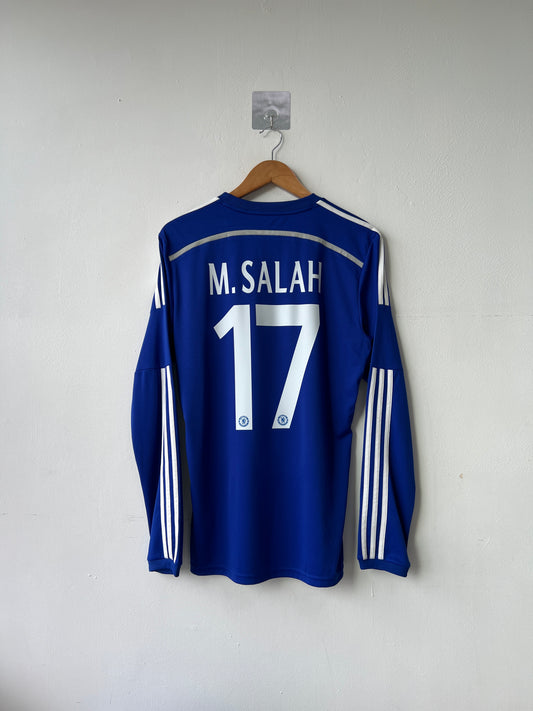 (M) Chelsea 2014-15 Home Long Sleeve Shirt M. Salah #17