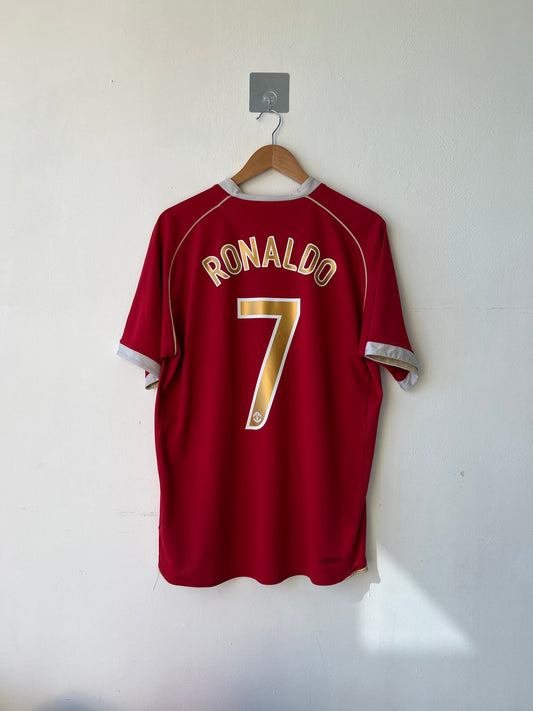 Manchester United 2006-07 Home Shirt Ronaldo #7 (L)