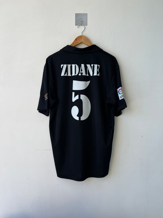(M fits L) Real Madrid 2002-03 Away Shirt Zidane #5