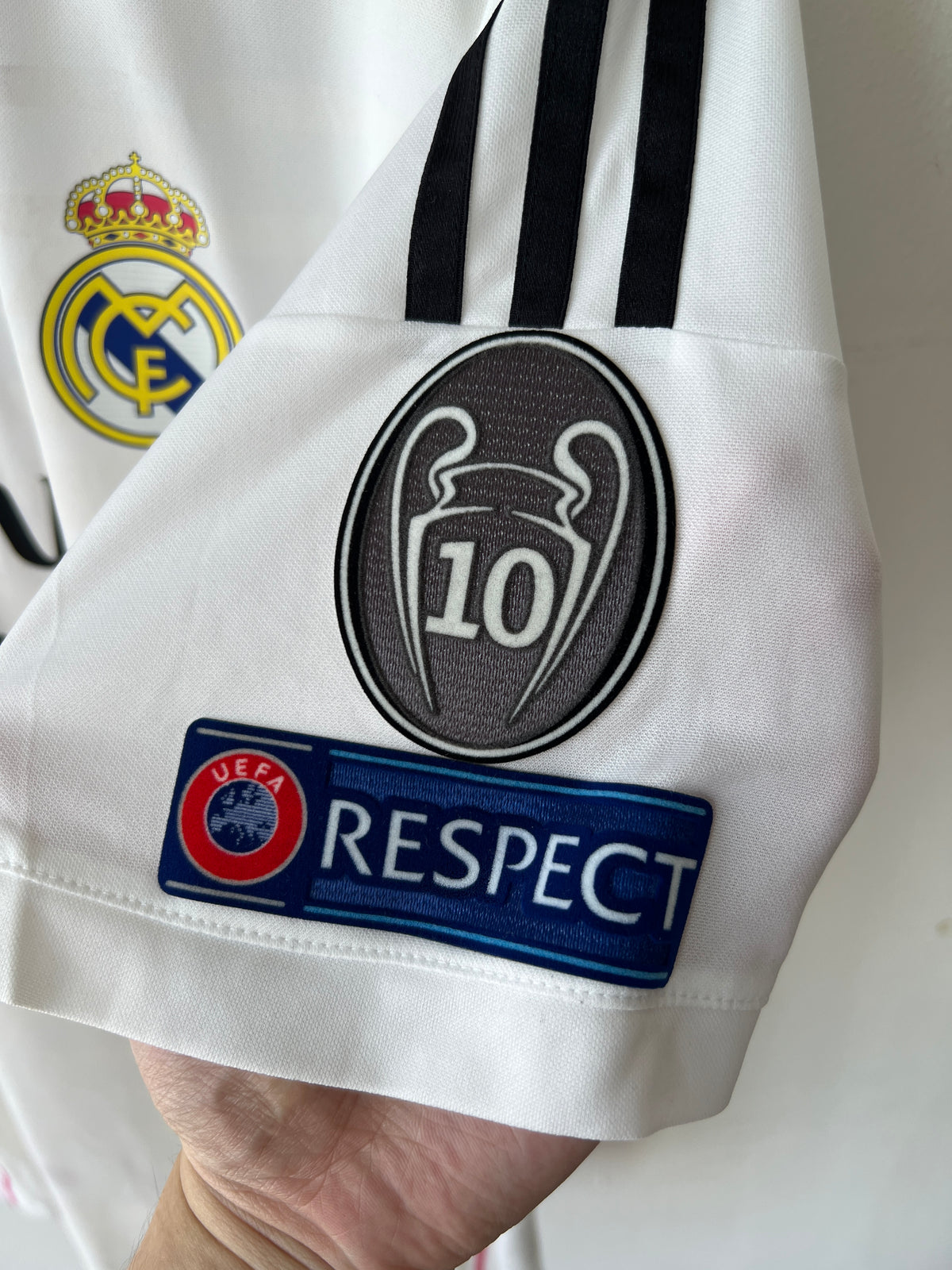 (M) Real Madrid 2014-15 Home Player Version Shirt Ronaldo #7