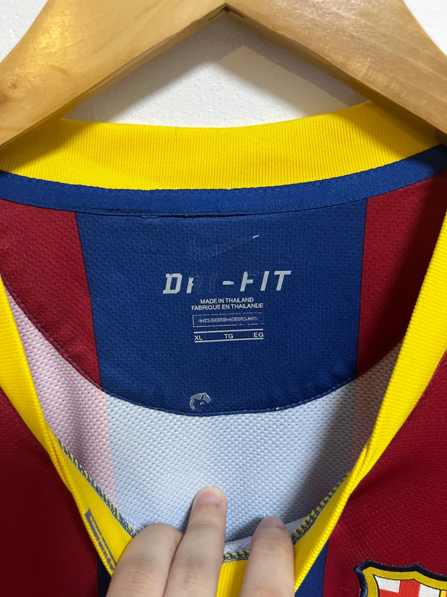 (XL) Barcelona 2010-11 Home Shirt Messi #10