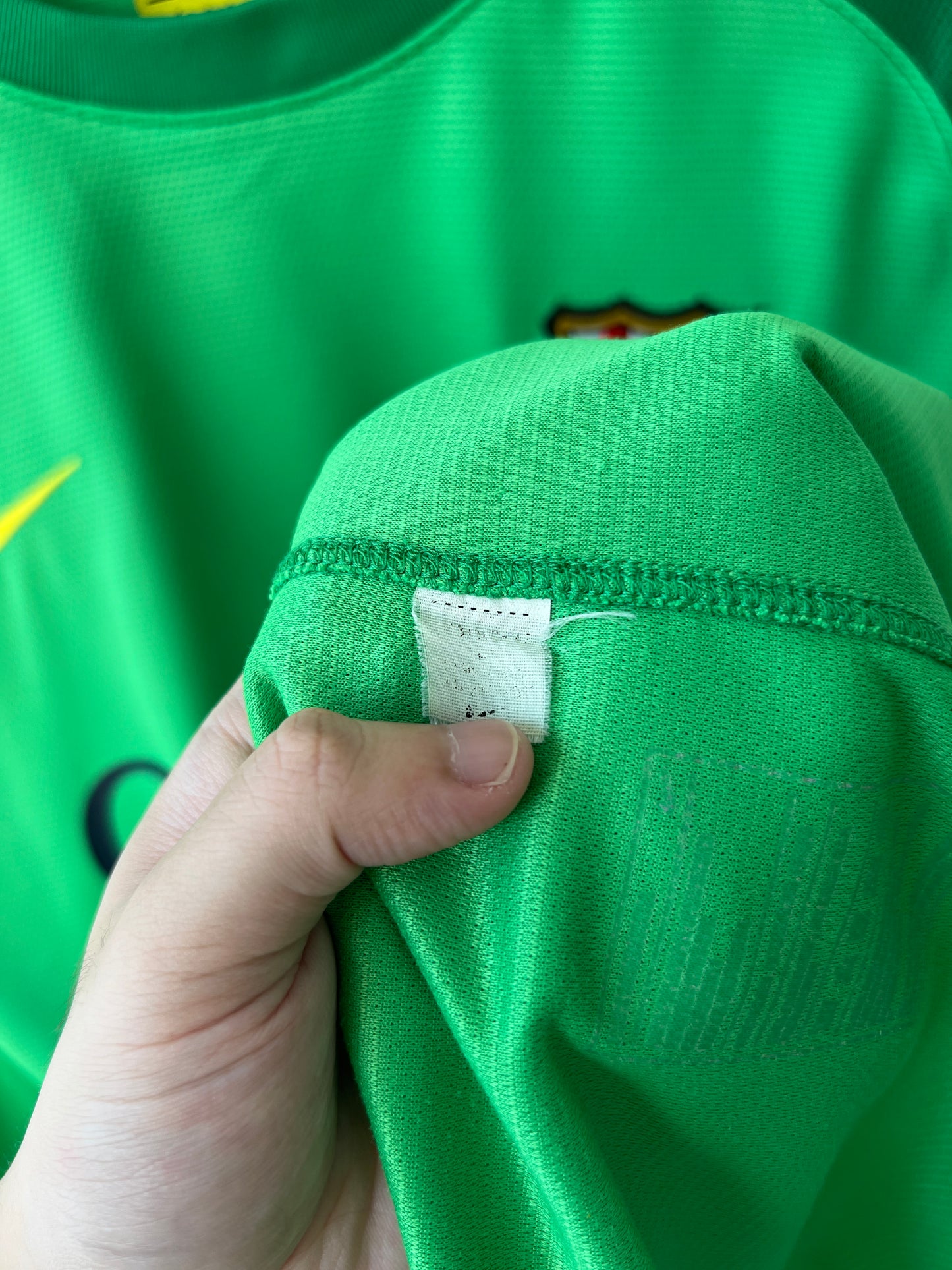 (L) Barcelona 2013-14 GK Player Version Shirt V. Valdes #1