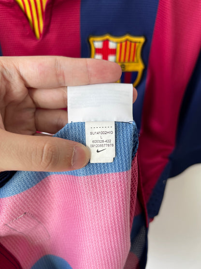 (L) Barcelona 2014-15 Home Player Version Shirt Messi #10