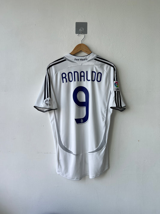 (M) Real Madrid 2006-07 Home Shirt Ronaldo #9