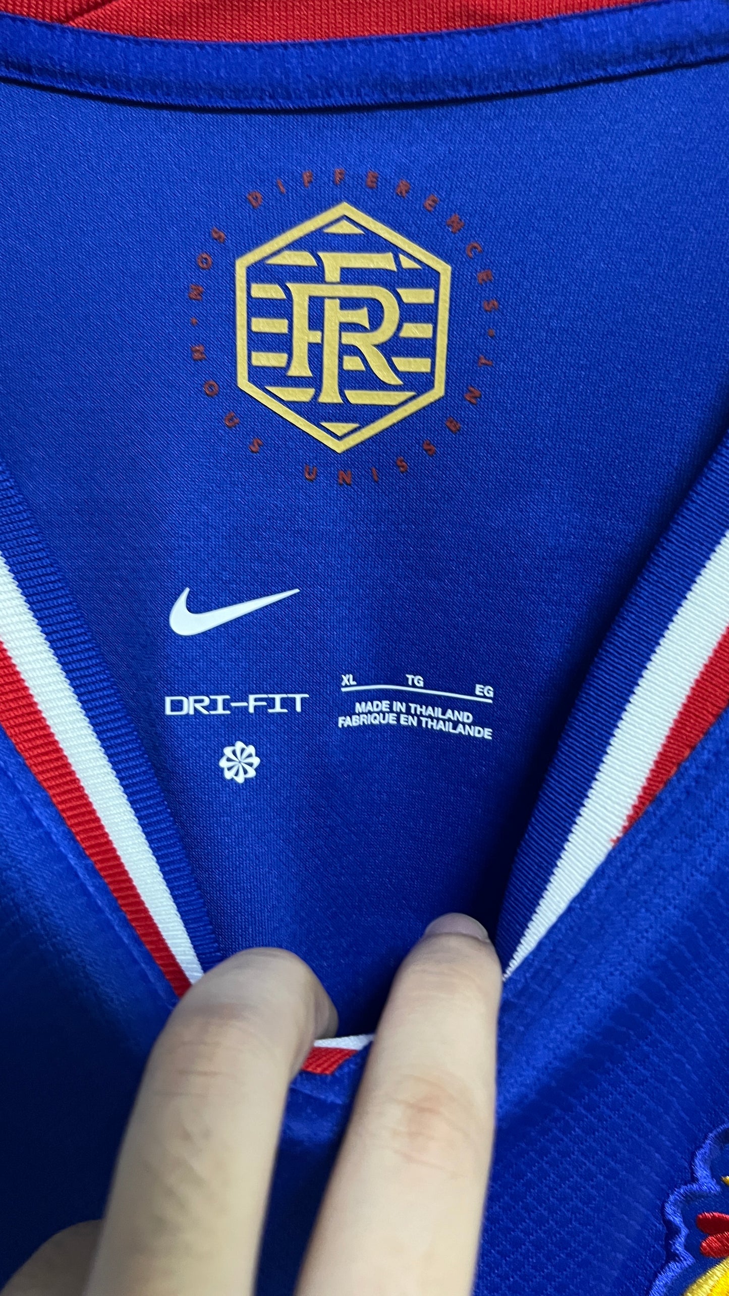 France 2024-25 Home Shirt Dembele #11 (Brand New) (XL)