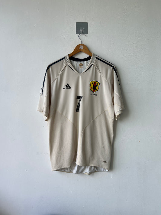(M) Japan 2004-06 Away Player Version Shirt Nakata #7